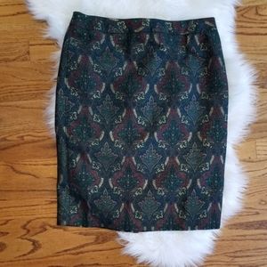 Talbots Silk Blend Pencil Skirt size 10
